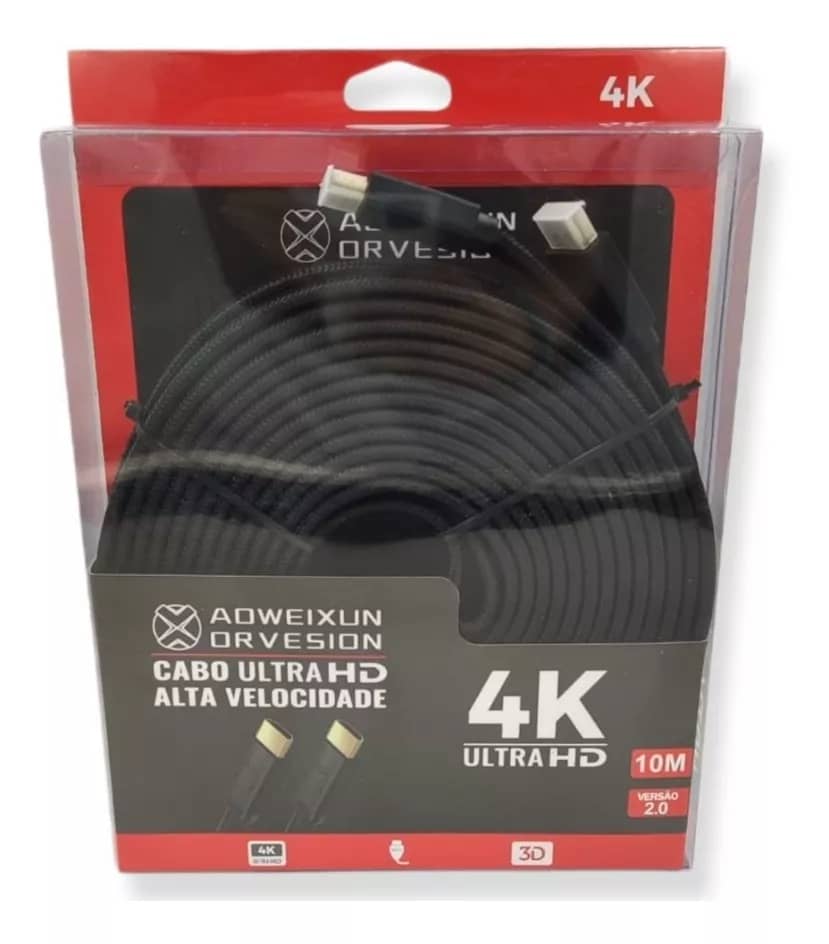 CABLE HDMI DE 10 METROS 4K