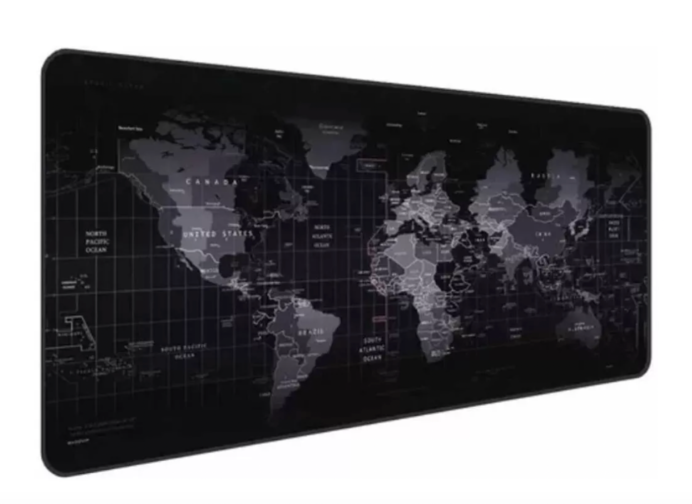 Mouse Pad Gamer Mapa Mundo 90x40cm